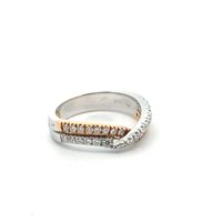 Anillo Recarlo Mujer in Oro Diamante 0.37 Ct ZT 575/BR - ZT 575/BR